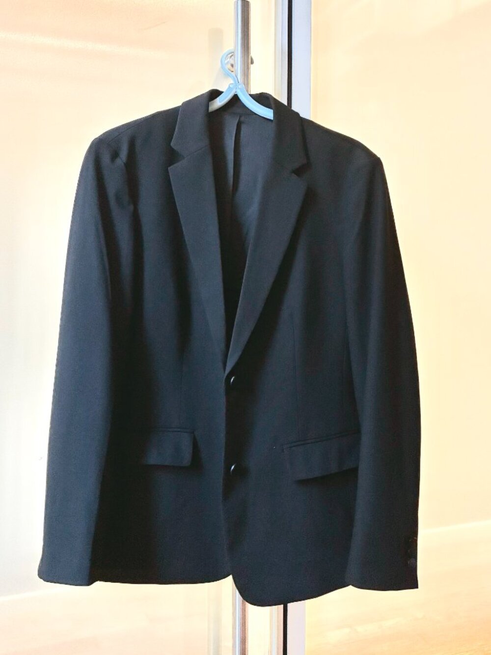 Uniqlo Black Blazer Jacket - Relaxed Fit Size XS